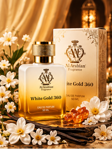White Gold 360 50ML Eau de Parfum by AL ARABIAN Fragrance